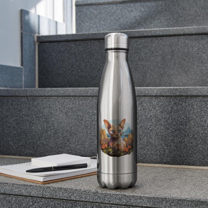 Devon Rex Kitten Devon Rex Cat Insulated Water Bottle