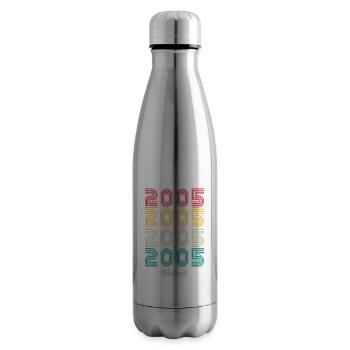 19 Years Old Vintage 2005 Limited Edition 19th - Insulated Water Bottle - silver - Right