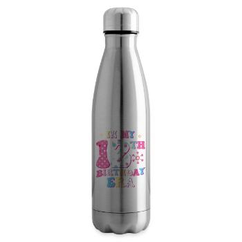 Welcome to the 12th Birthday Age - Insulated Water Bottle - silver - Right