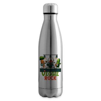 Veggie Rocks Music Band Carrot Buddies - Insulated Water Bottle - silver - Right