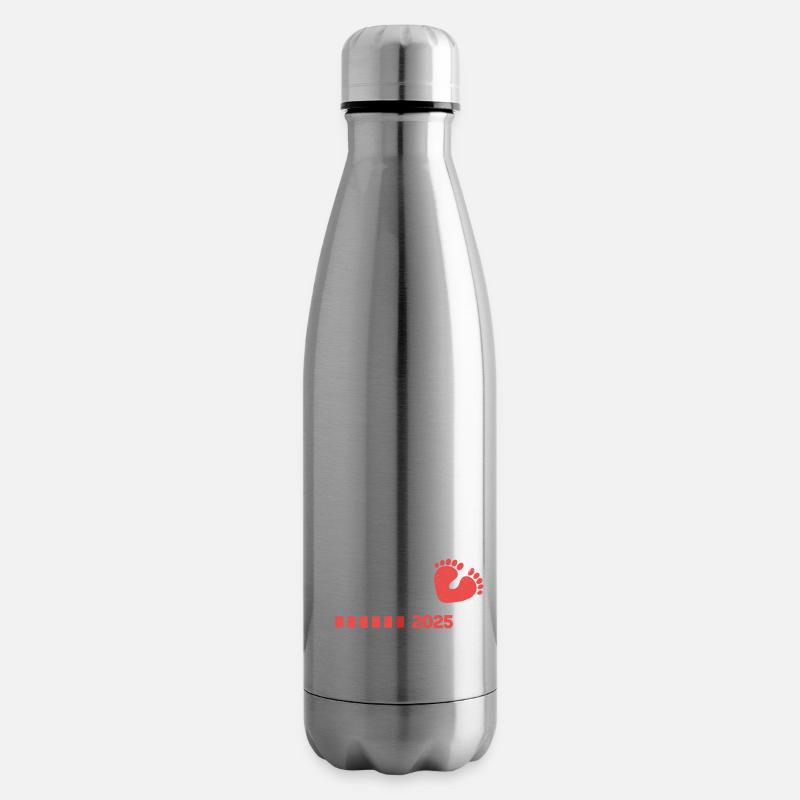Großer Cousin wird 2025 geladen - Isolierflasche - Lightsilver