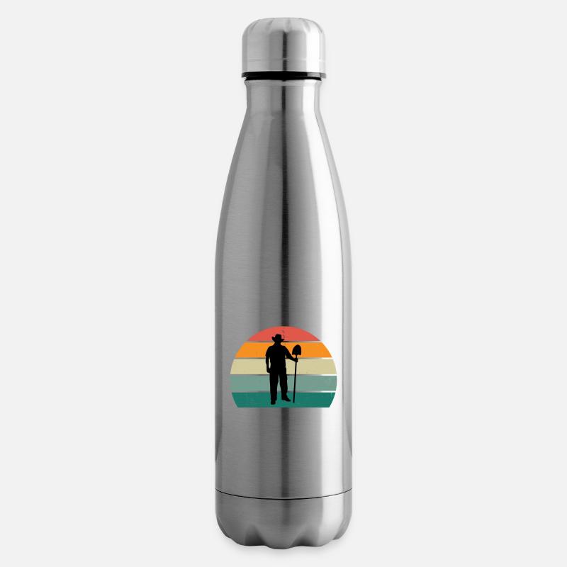 World's Okayest Farmer - Isolierflasche - Lightsilver