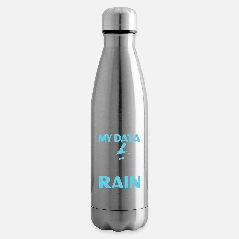 I'm Thinking Of Storing My Data On The Cloud - Isolierflasche - Lightsilver