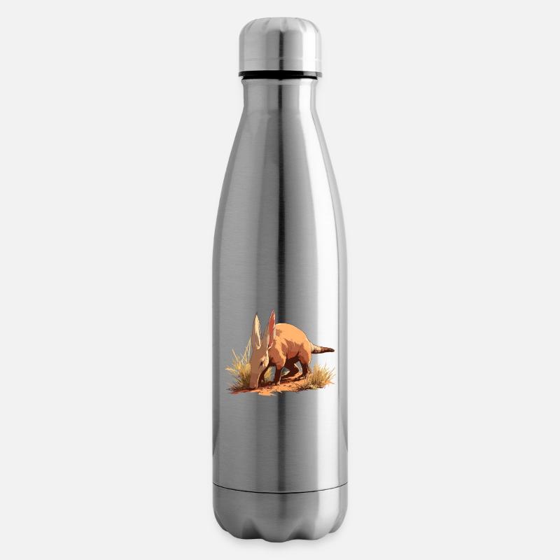 Erdferkeln Erdferkel - Isolierflasche - Lightsilver