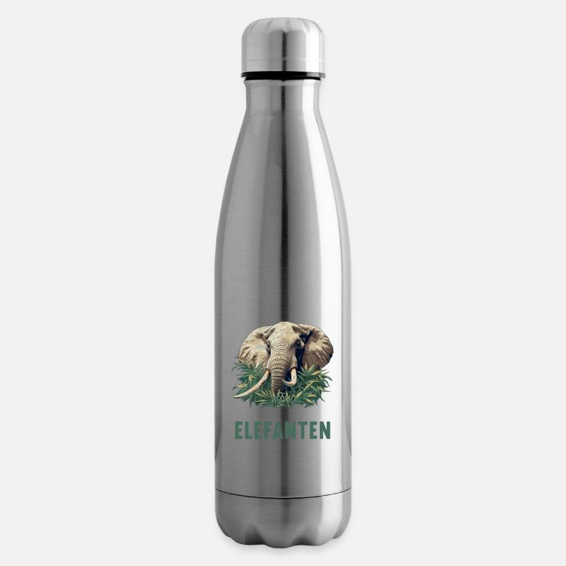 Elefanten Elefant - Isolierflasche - Lightsilver