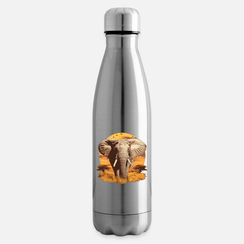 Elefanten Elefant - Isolierflasche - Lightsilver