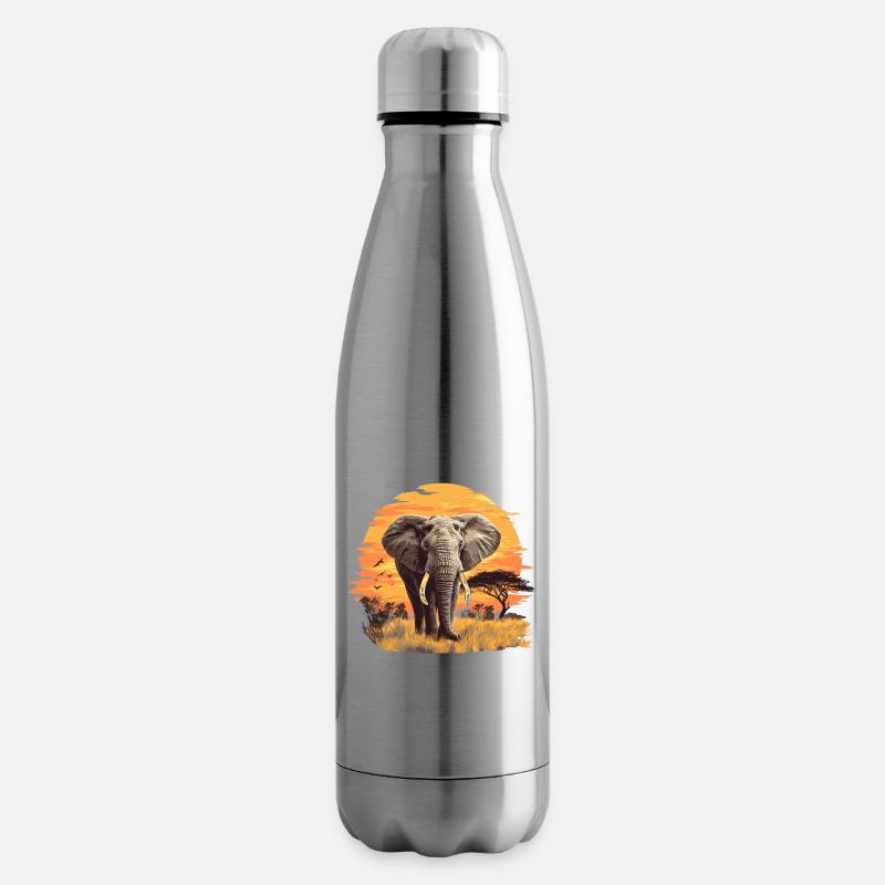 Elefanten Elefant - Isolierflasche - Lightsilver