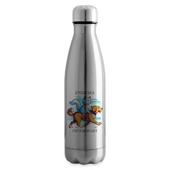DOG CAT SPEEDY DUO THE FINISH LINE - Insulated Water Bottle - silver - Right