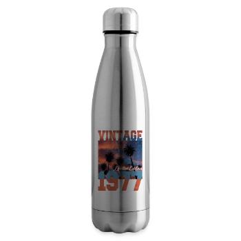 1977 Vintage Limited Edition Palmen Geboren 1977 - Isolierflasche - Lightsilver - Rechts