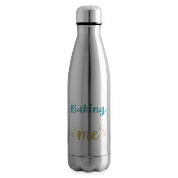 Die geheime Zutat zum Backen bin ich - Isolierflasche - Lightsilver - Rechts
