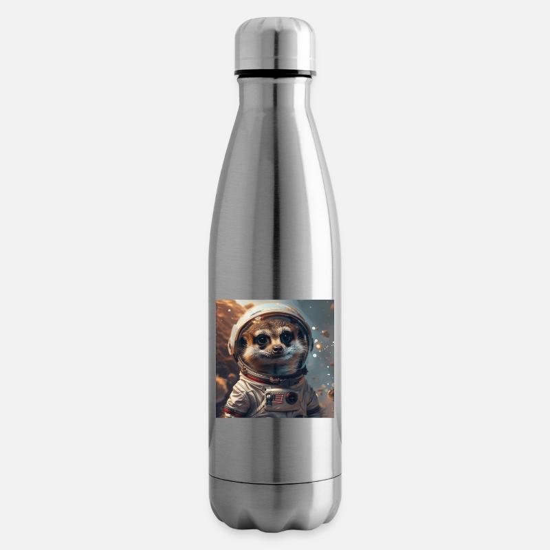 Erdmännchen - Isolierflasche - Lightsilver