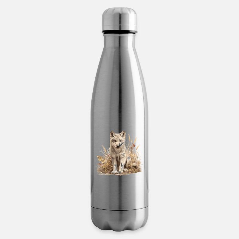 Loups Loup - Bouteille isotherme - argent clair