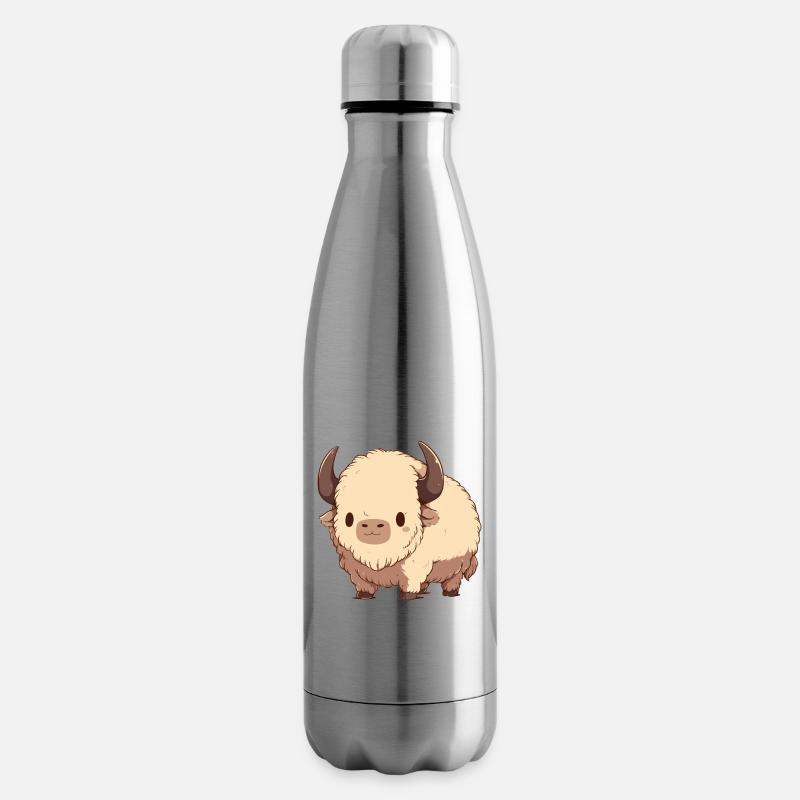 Bisons Bison - Bouteille isotherme - argent clair
