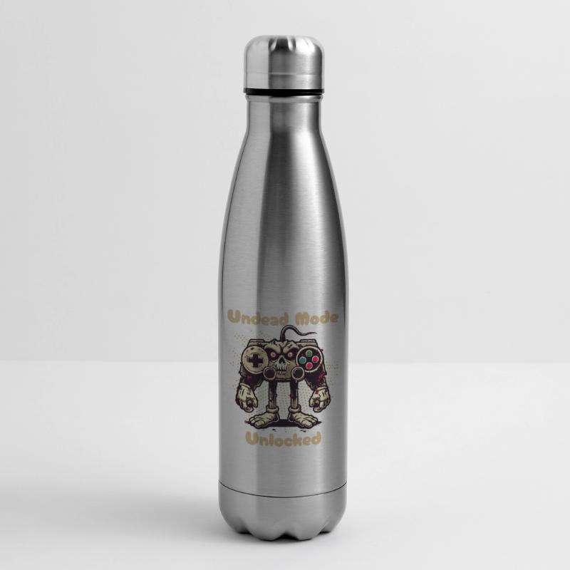 Zombie Gaming Controller Mode Unleashed Insulated Water Bottle