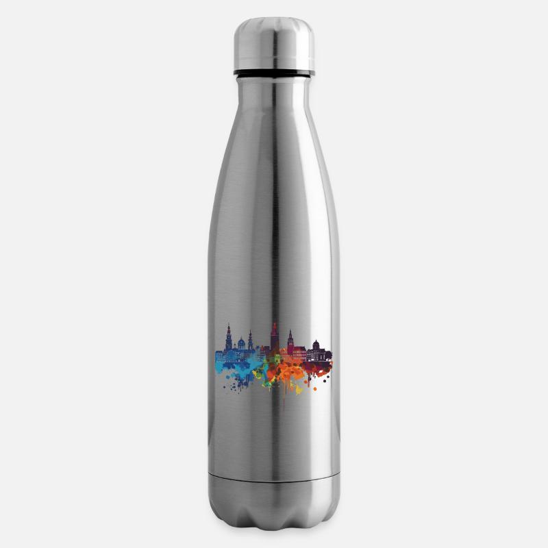 Leeuwarden - Isolierflasche - Lightsilver
