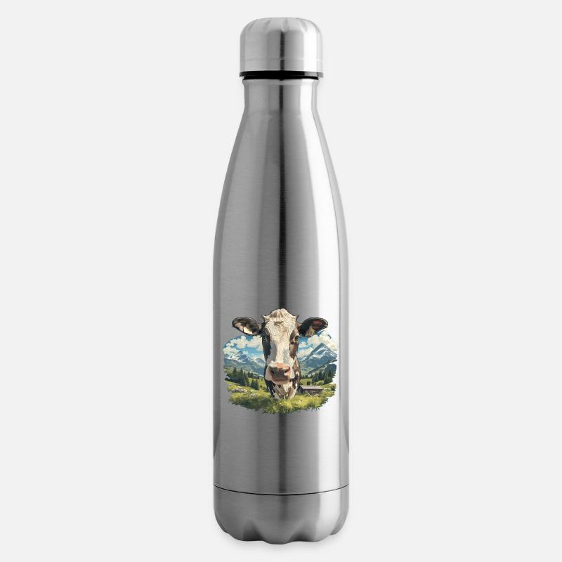 Vaches Vache - Bouteille isotherme - argent clair