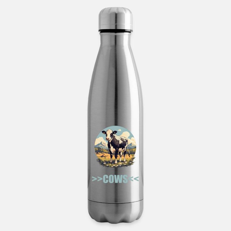 Vaches Vache - Bouteille isotherme - argent clair