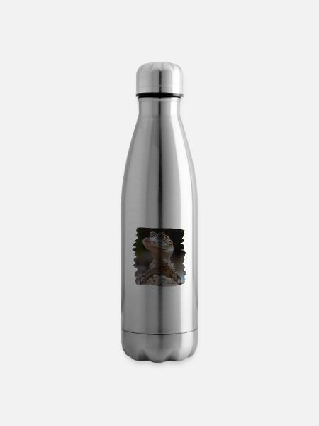 Krokodile Krokodil - Isolierflasche - Lightsilver