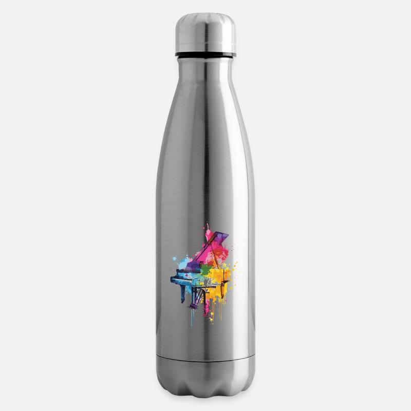 Klavier - Isolierflasche - Lightsilver