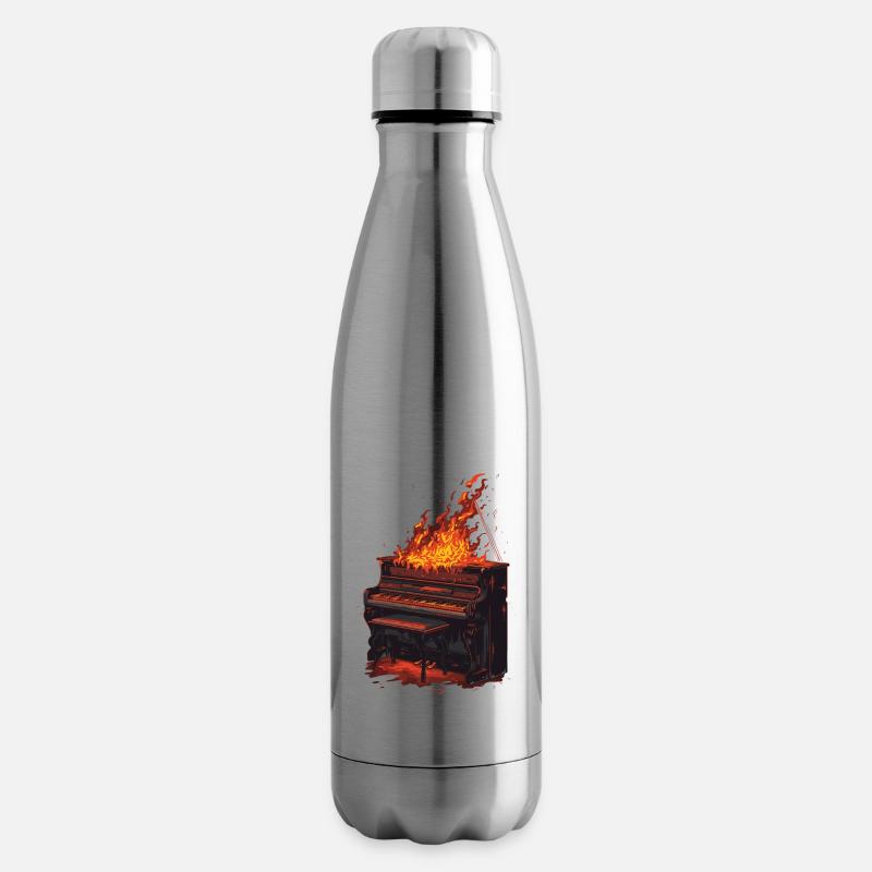 Klavier - Isolierflasche - Lightsilver