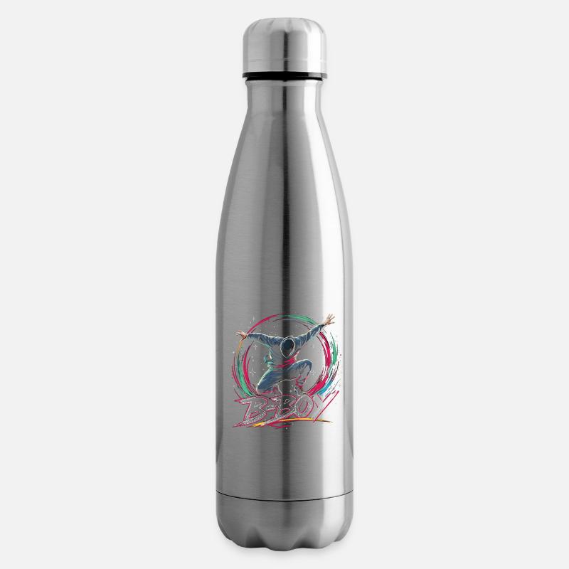 B-Boy Breakdance Breakdancer Urban Hip Hop - Isolierflasche - Lightsilver