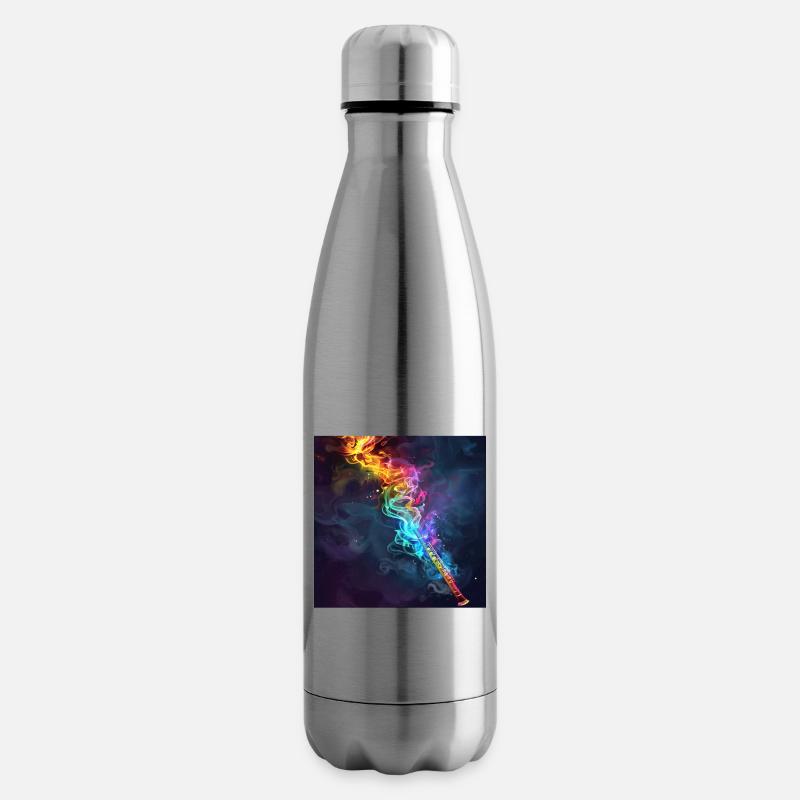Querflöte - Isolierflasche - Lightsilver