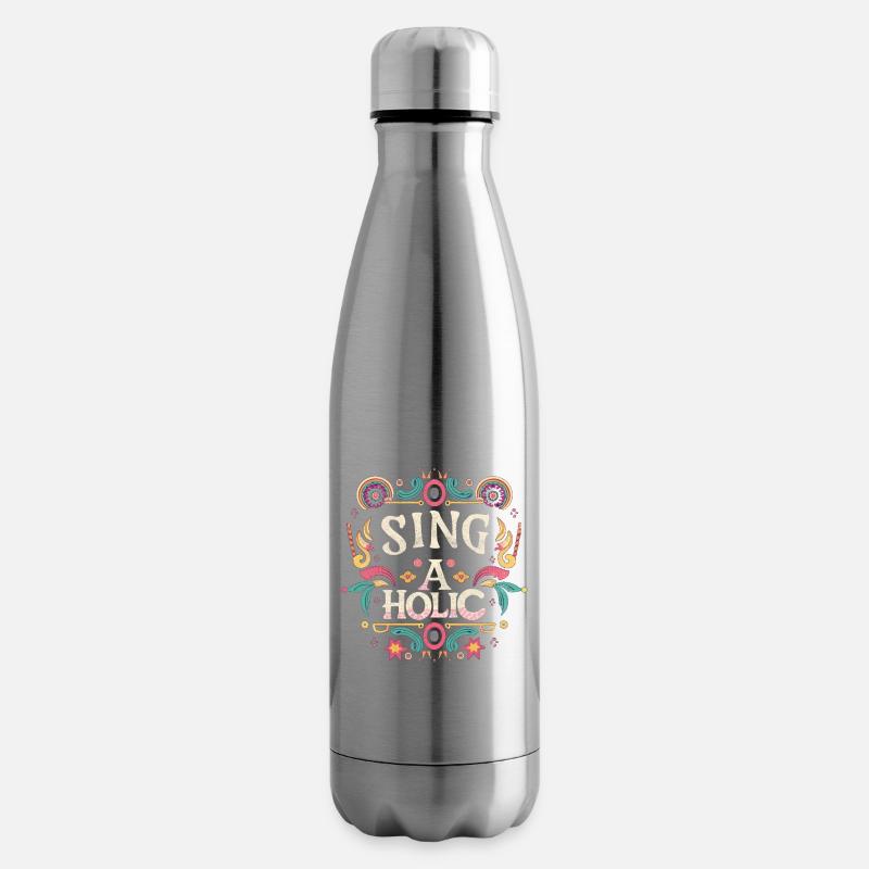 Sing-aholic - Isolierflasche - Lightsilver