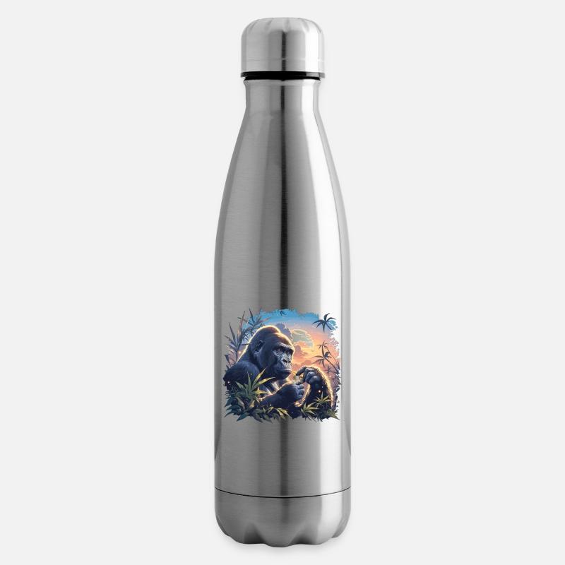 Gorillas Gorilla - Isolierflasche - Lightsilver