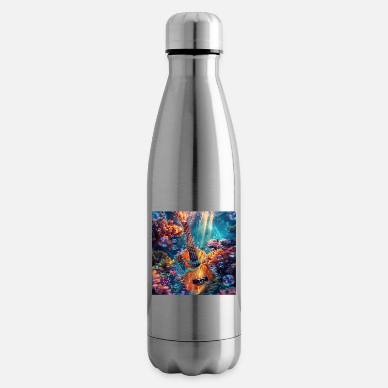 Ukulele - Isolierflasche - Lightsilver