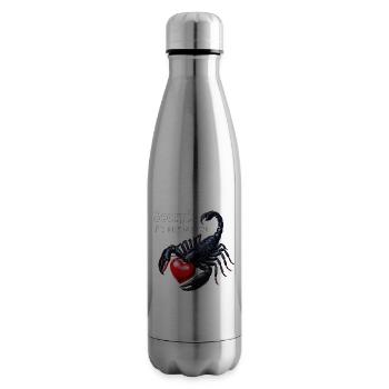 Scorpio in my heart - Isolierflasche - Lightsilver - Rechts
