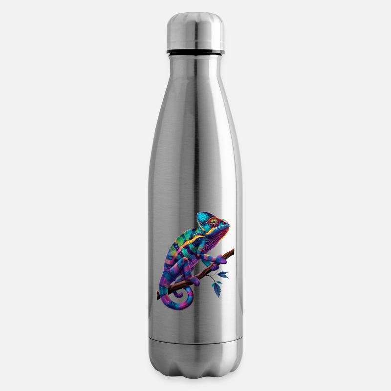 Chamäleon - Isolierflasche - Lightsilver