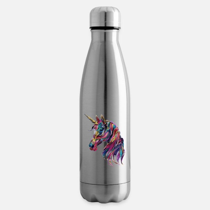 Einhorn - Isolierflasche - Lightsilver
