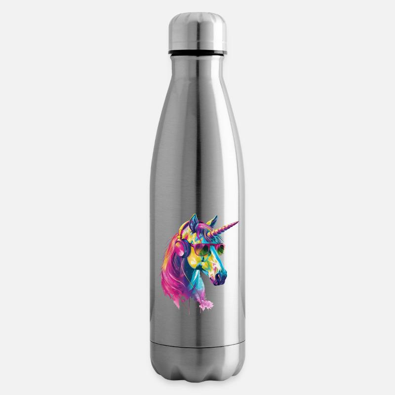 Einhorn - Isolierflasche - Lightsilver