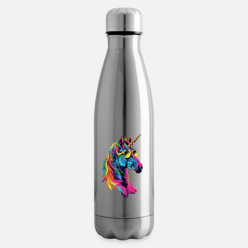 Einhorn - Isolierflasche - Lightsilver
