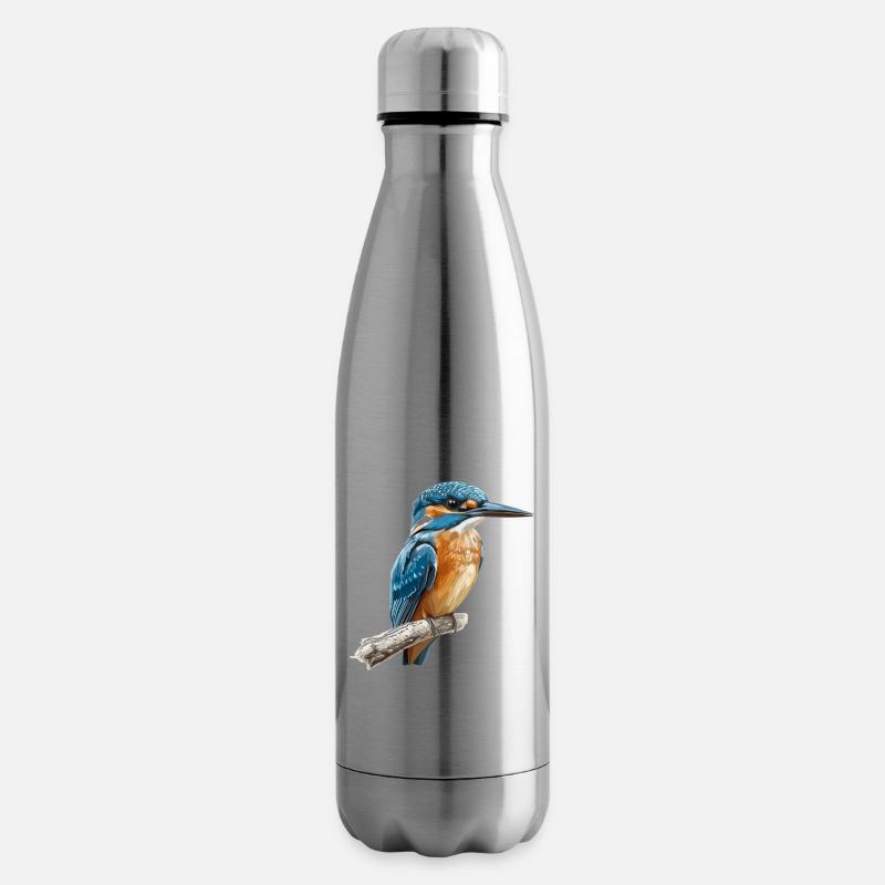 Eisvögel Eisvogel - Isolierflasche - Lightsilver