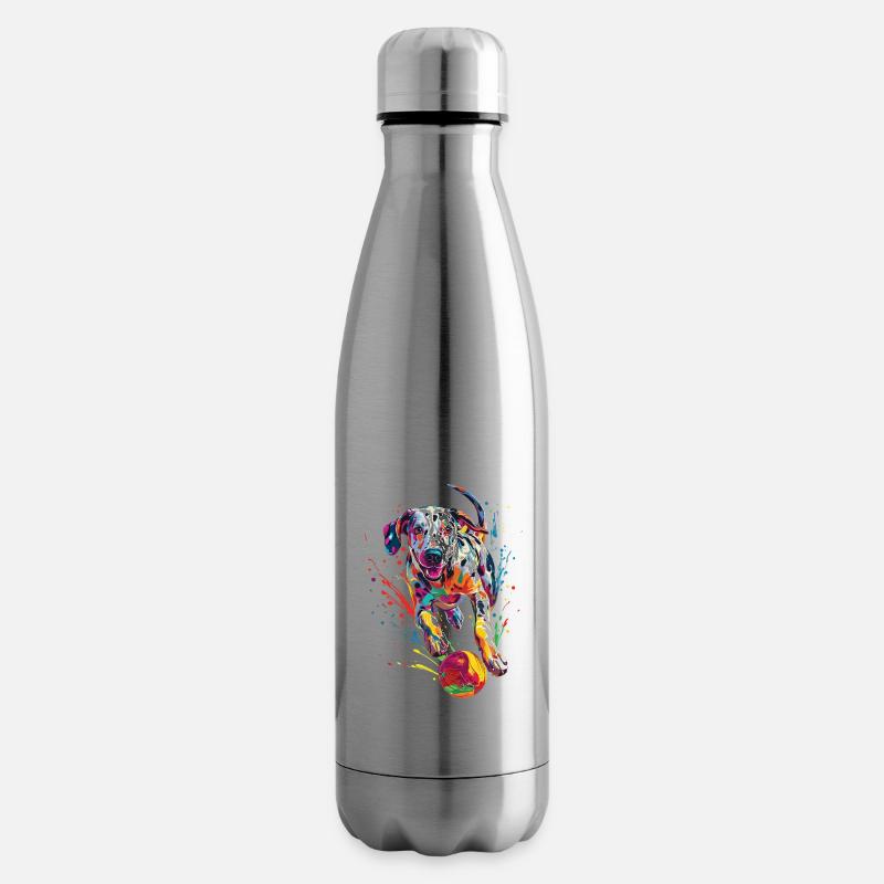 Dalmatiner - Isolierflasche - Lightsilver