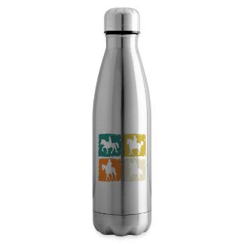 Reiten Pferde - Isolierflasche - Lightsilver - Rechts