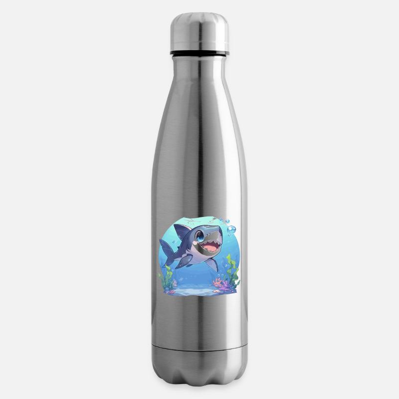 Requins Requin - Bouteille isotherme - argent clair