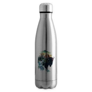 Bison - Isolierflasche - Lightsilver - Rechts