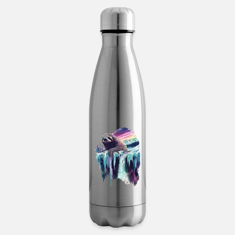 Faultier - Isolierflasche - Lightsilver