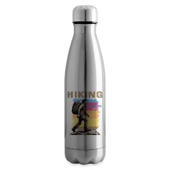 MOUNTAINEERING HIKING - Insulated Water Bottle - silver - Right