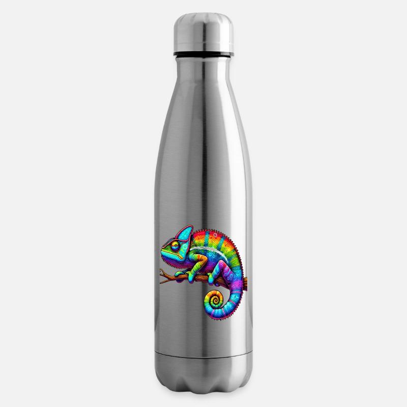Chamäleon - Isolierflasche - Lightsilver