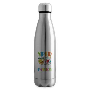 Teaching special education is more than a profession - Insulated Water Bottle - silver - Right