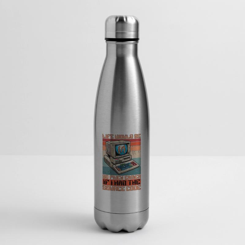 Coder Life Would Be So Much Easier Web Developer Isolierflasche