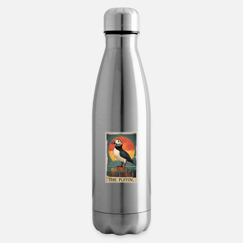 Papageientaucher - Isolierflasche - Lightsilver