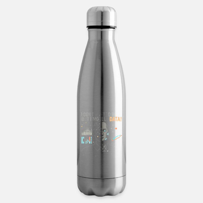 Ich will nicht prahlen, aber ich modelliere - Isolierflasche - Lightsilver