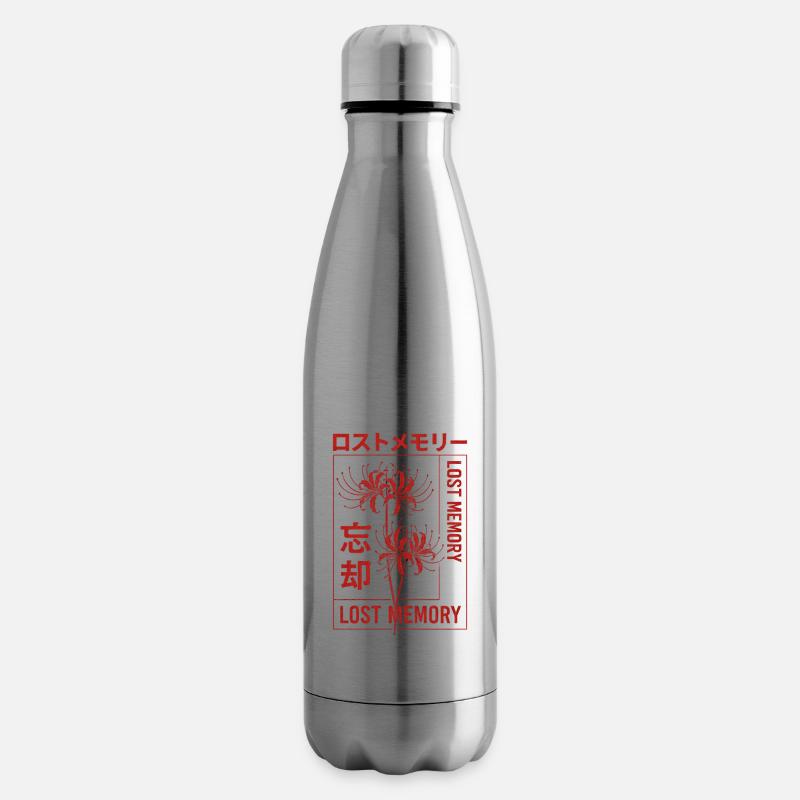 Spinnenlilie - Lost Memory - Isolierflasche - Lightsilver