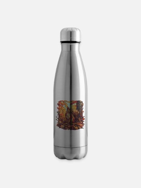 Eichhörnchen - Isolierflasche - Lightsilver