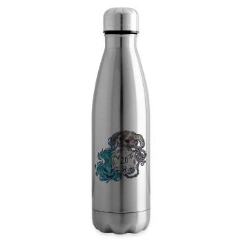 Rollenspiel Tabletop D20 Würfel Geschenk Warlock - Isolierflasche - Lightsilver - Rechts