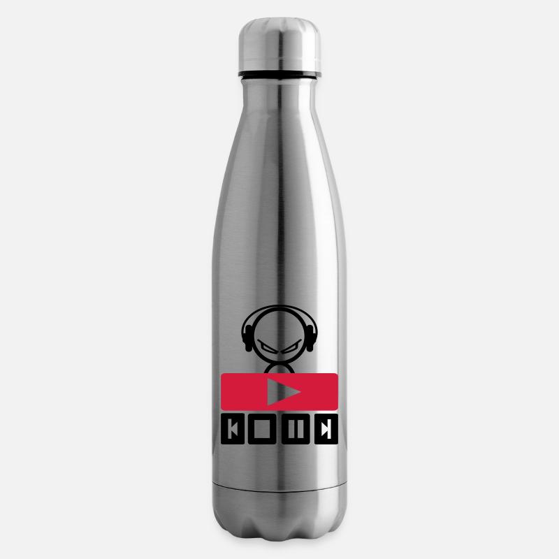 musik - Isolierflasche - Lightsilver